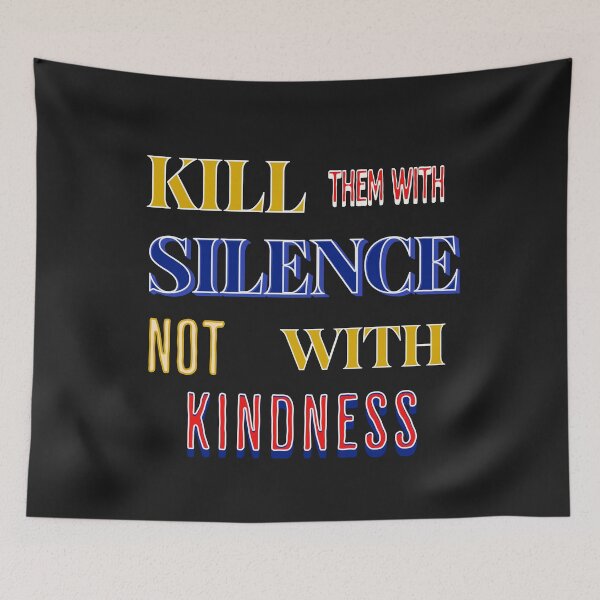 Item preview, Kill Them With Silence  designed and sold by elynne9.