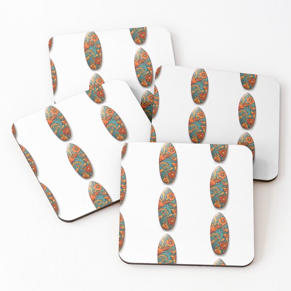 Item preview, Shaka Shred: Ride the Waves of Cool with our Surfboard Paradise Pattern! designed and sold by Ignorant-Artist.