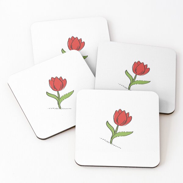 Item preview, Red Sweet fairy-tale tulips designed and sold by CrissBOOM.