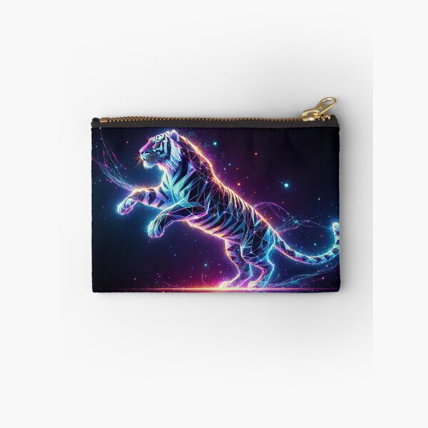 Item preview, Neon Predator: Abstract Tiger's Leap designed and sold by Nick Seidel.