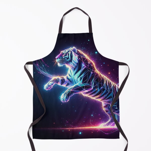 Item preview, Neon Predator: Abstract Tiger's Leap designed and sold by Nick Seidel.