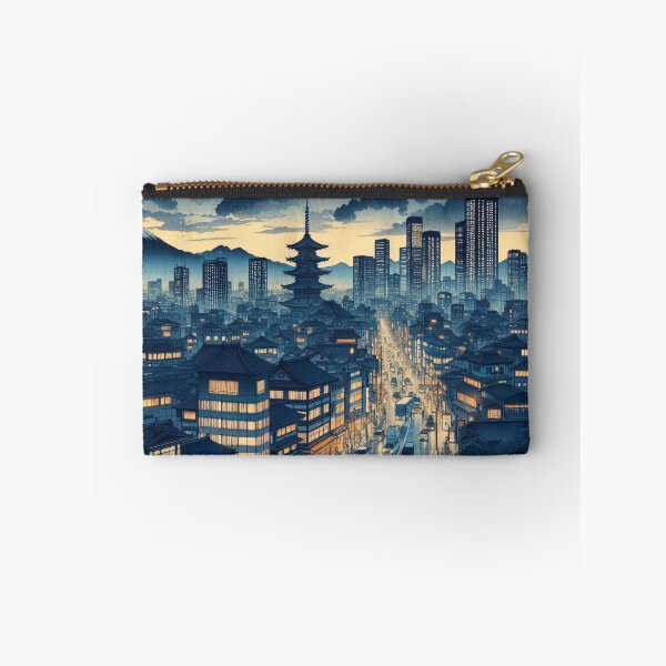 Item preview, Night Tokiyo anime Watercolor landscape. iPhone and Samsung Galaxy case cover designed and sold by RoManSmArt.