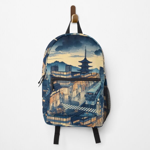 Item preview, Night Tokiyo anime Watercolor landscape. iPhone and Samsung Galaxy case cover designed and sold by RoManSmArt.