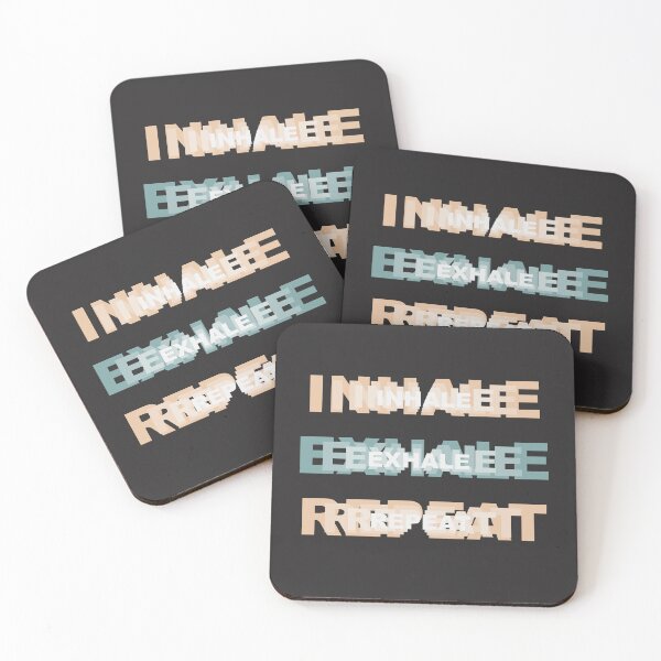 Item preview, Inhale Exhale Repeat designed and sold by Orange Hedgehog.