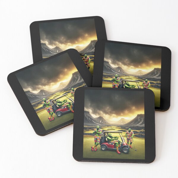 Item preview, Orcs Love to Golf designed and sold by Matthew Kinnersly.