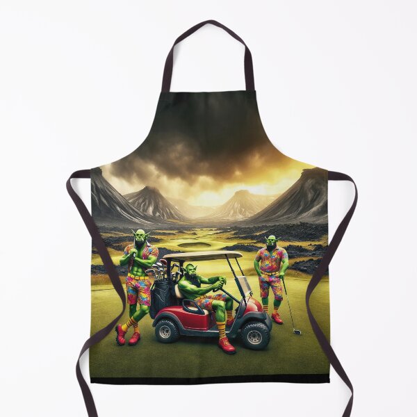 Item preview, Orcs Love to Golf designed and sold by Matthew Kinnersly.