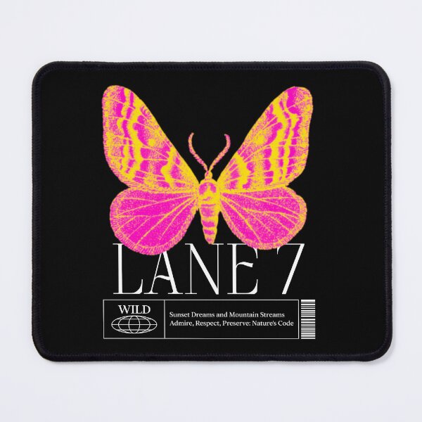 Item preview, Lane 7 Drip Butterfly WILD T-Shirt designed and sold by PWIENCO.
