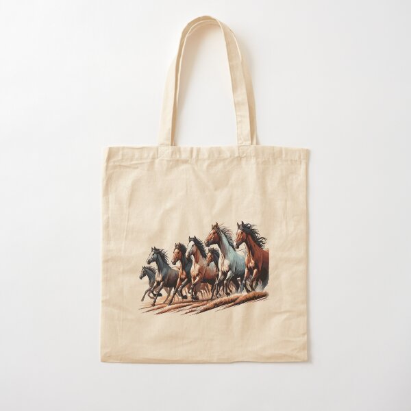 Aperçu de l'œuvre Troupeau de chevaux sauvages créée et vendue par LongIslandDesgn.
