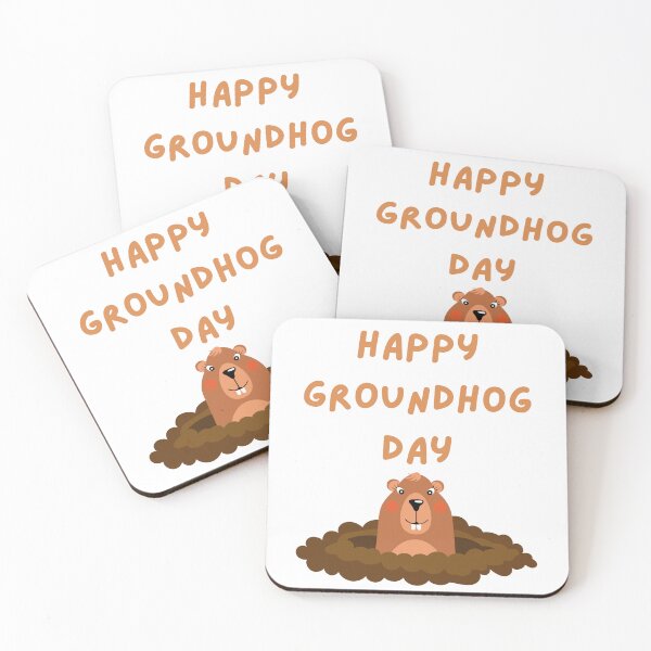 Item preview,  Happy Groundhog Day designed and sold by Simo0455.