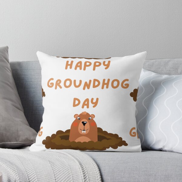 Item preview,  Happy Groundhog Day designed and sold by Simo0455.
