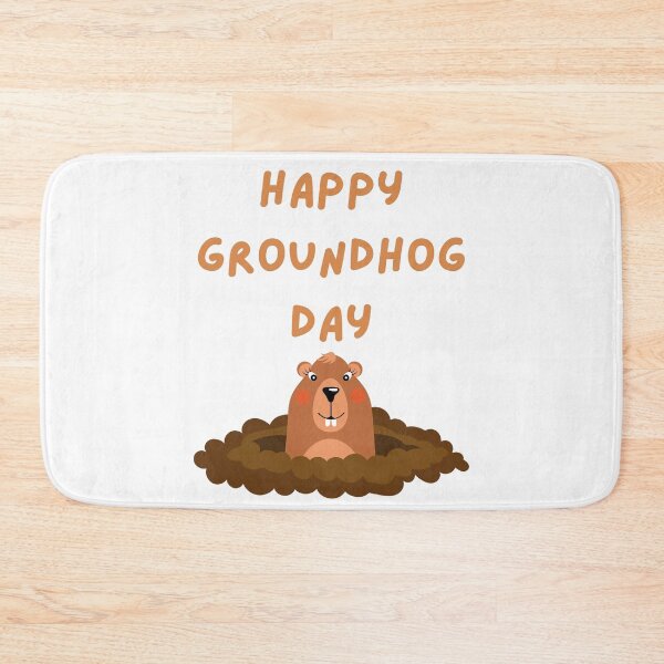 Item preview,  Happy Groundhog Day designed and sold by Simo0455.