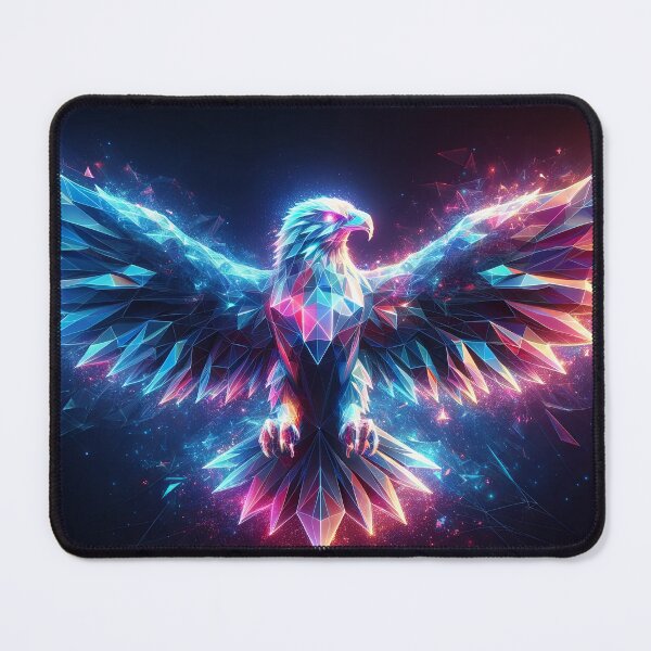 Item preview, Ethereal Flight: Neon Eagle Majesty designed and sold by Nick Seidel.