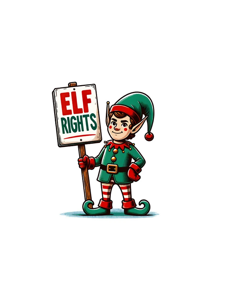 Thumbnail 4 of 4, iPhone Case, Elf Rights designed and sold by NavyPanda.