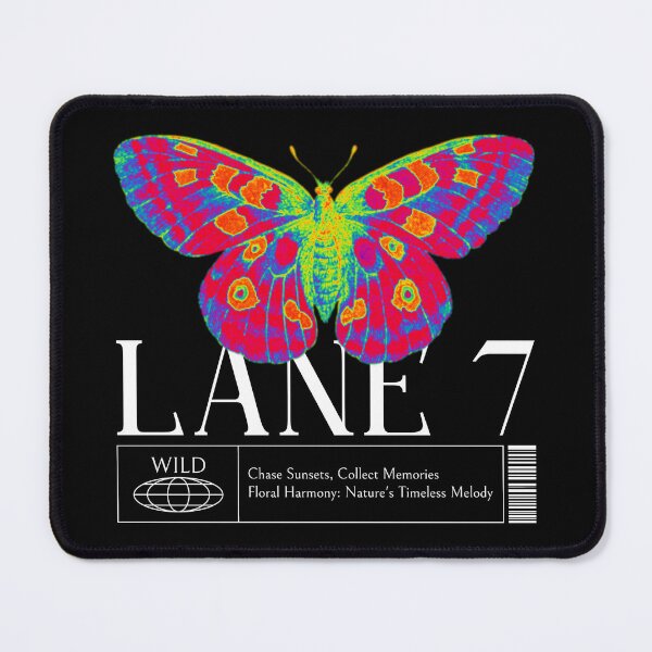 Item preview, Lane 7 Drip Butterfly Escape T-Shirt designed and sold by PWIENCO.