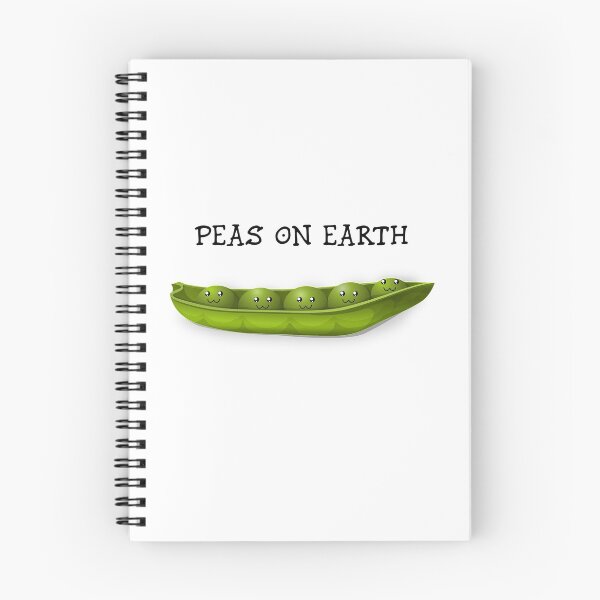 Item preview, Peas on earth funny vegetable pun designed and sold by silentmark.
