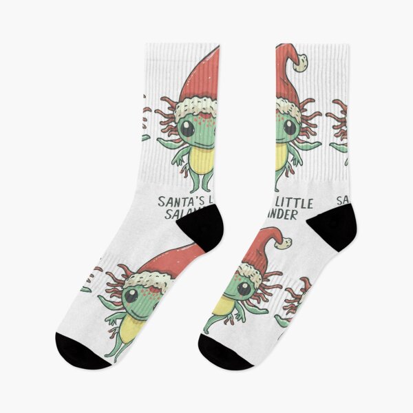 Item preview, Axolotl With Santa Hat designed and sold by PlanetMarker.