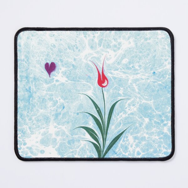 Item preview, Marbling texture floral pattern designed and sold by bozarslan.