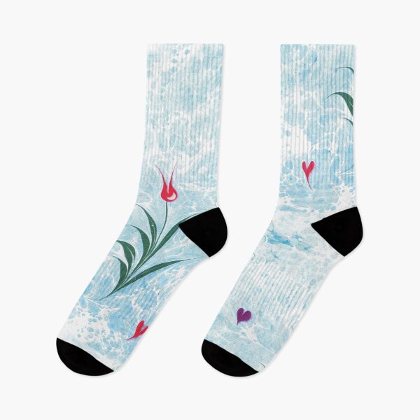 Item preview, Marbling texture floral pattern designed and sold by bozarslan.