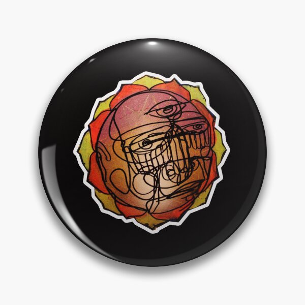 Item preview, mandala sun head designed and sold by Ratatatts.