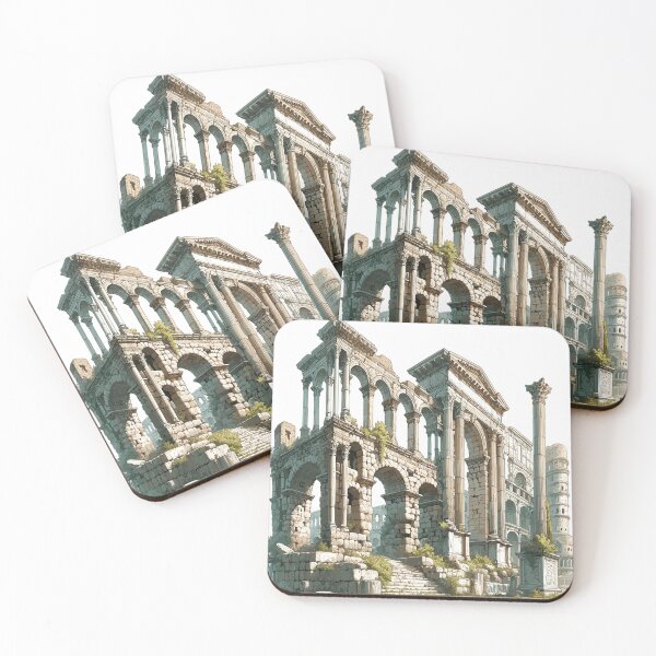 Item preview, Ancient Roman ruins designed and sold by LongIslandDesgn.