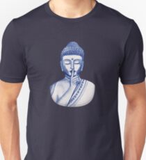 Shh ... do not disturb - Buddha Slim Fit T-Shirt