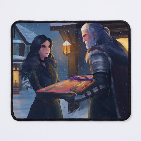 Item preview, Geralt and Yennefer Christmas designed and sold by Valentin Rashkov.