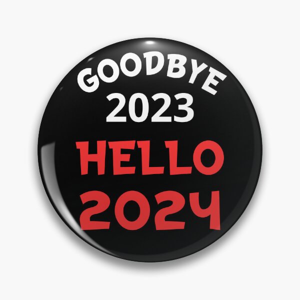 Item preview, Goodbye 2023 Hello 2024 designed and sold by ArtisShops.