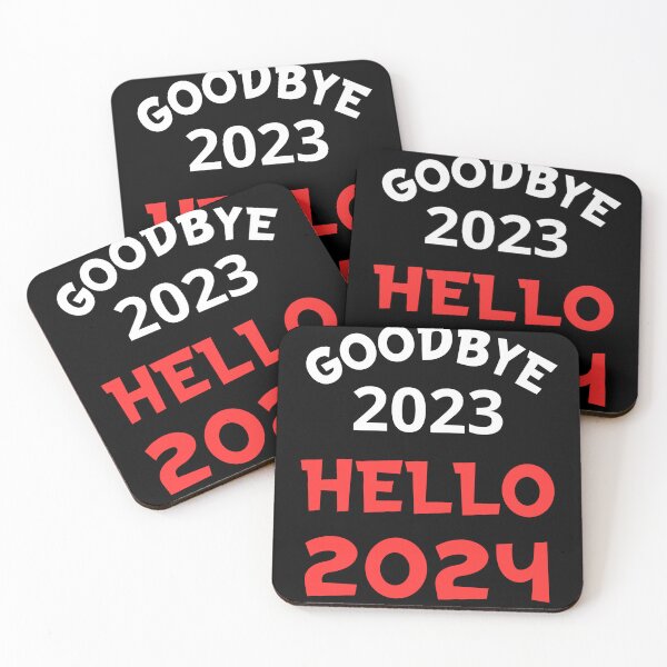 Item preview, Goodbye 2023 Hello 2024 designed and sold by ArtisShops.