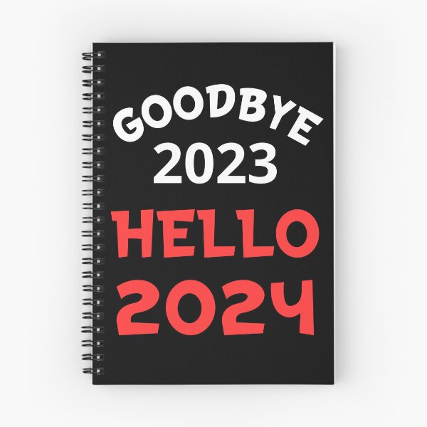Item preview, Goodbye 2023 Hello 2024 designed and sold by ArtisShops.