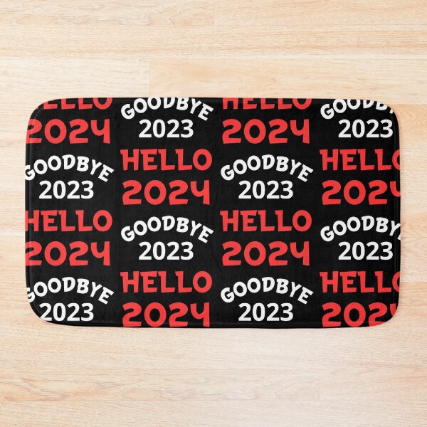 Item preview, Goodbye 2023 Hello 2024 designed and sold by ArtisShops.