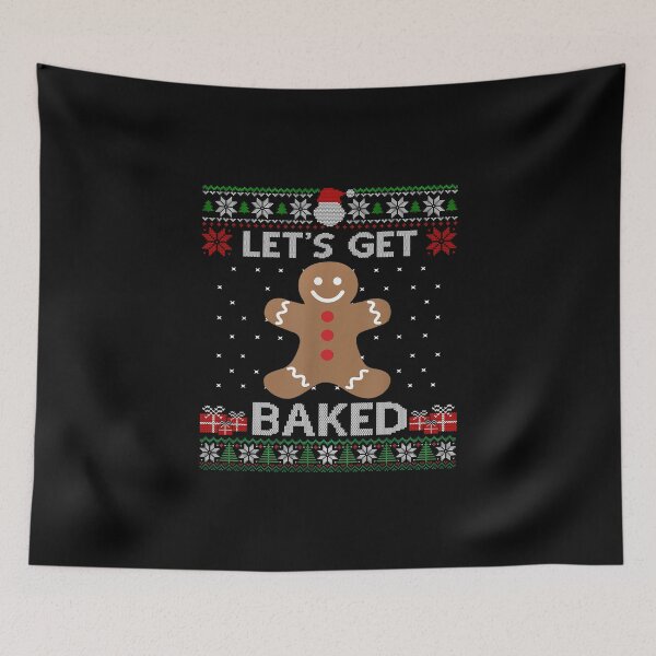 Item preview, Holiday Let's Get Baked Ugly Christmas designed and sold by rewingjadeArt.
