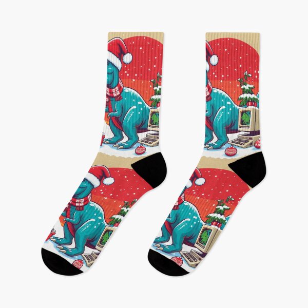 Item preview, xmas dino designed and sold by Greydate.