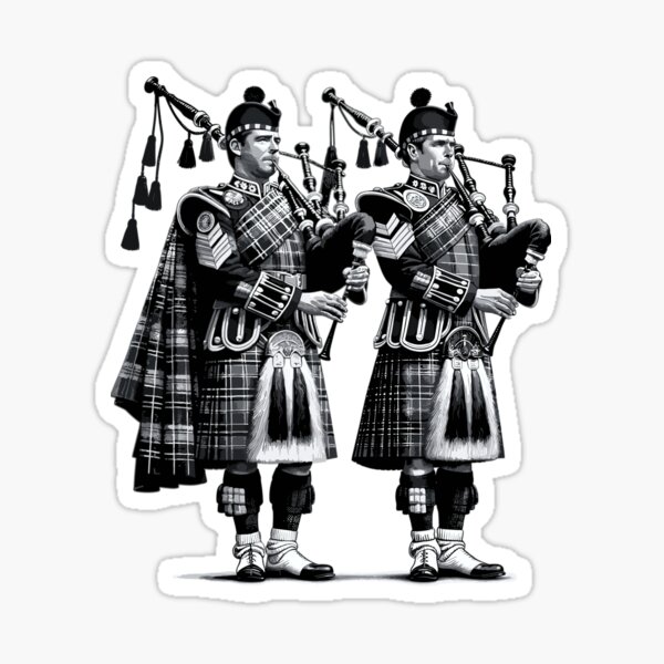 Item preview, Scottish highland pipers designed and sold by LongIslandDesgn.