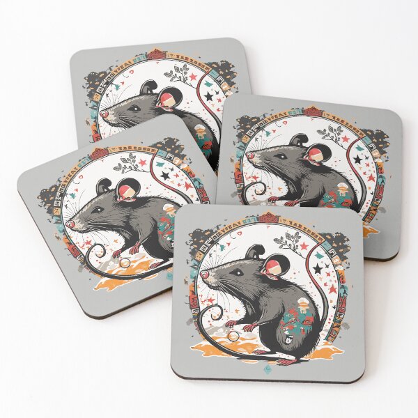 Item preview, Rat Illustration designed and sold by Corner-Distro.