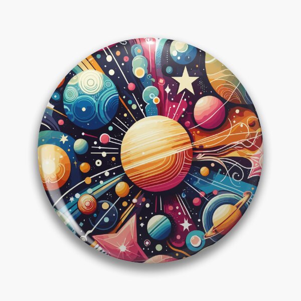 Item preview, Artist's impression of the solar system designed and sold by LongIslandDesgn.