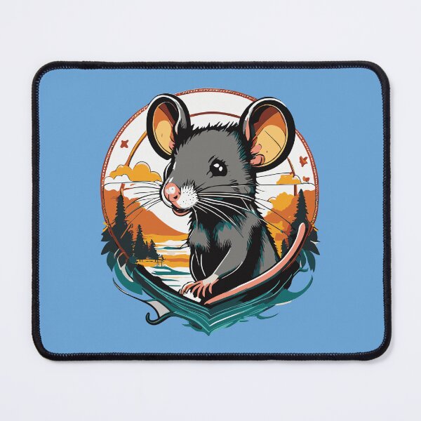 Item preview, Cute Rat Illustration designed and sold by Corner-Distro.