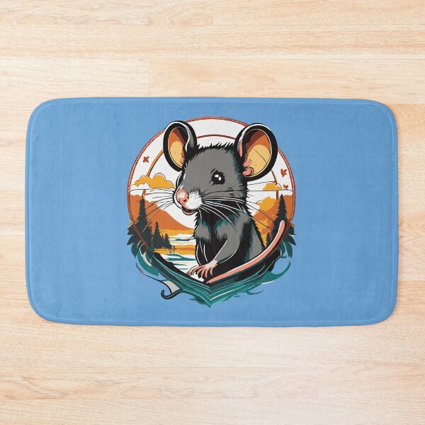 Item preview, Cute Rat Illustration designed and sold by Corner-Distro.