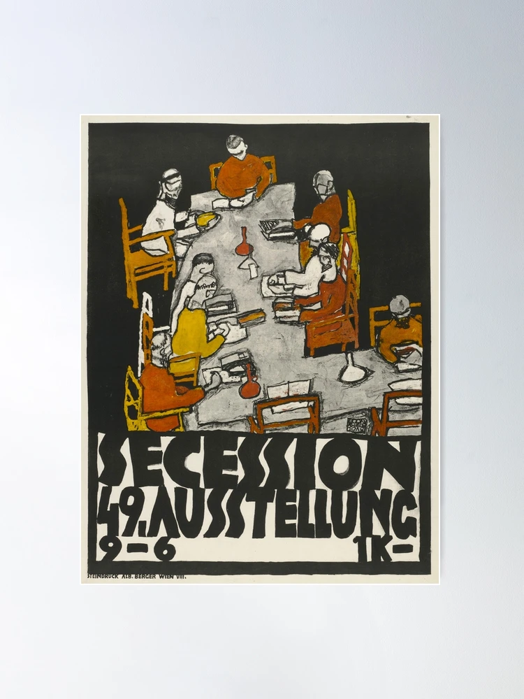 HD. Poster for the 49th Exhibition of the Vienna Secession, by