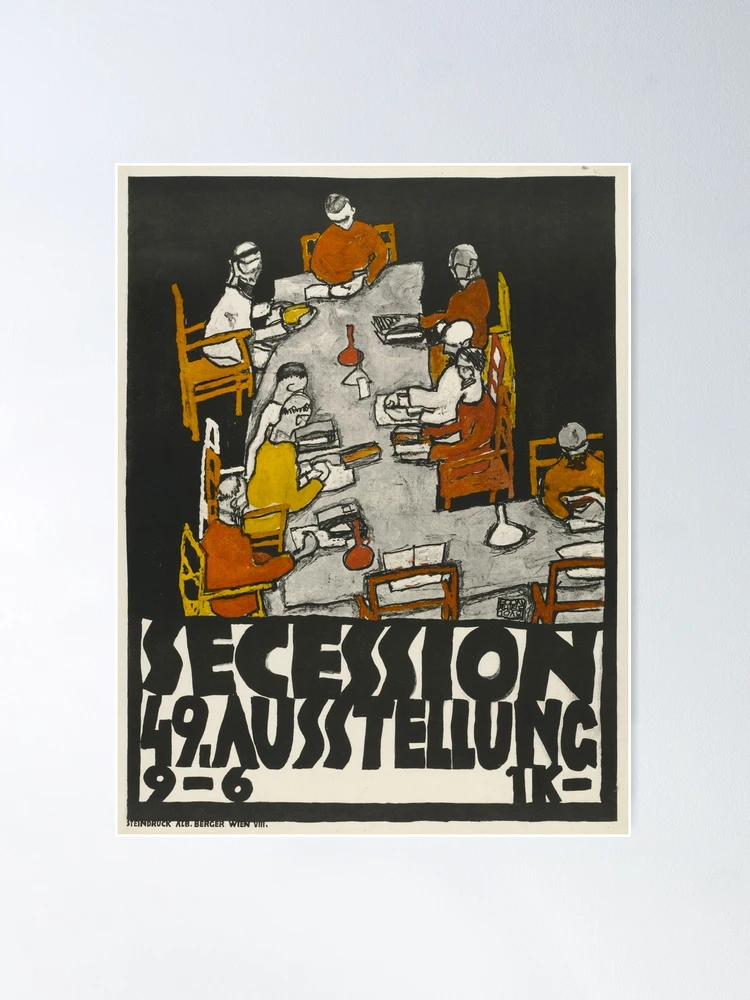HD. Poster for the 49th Exhibition of the Vienna Secession, by