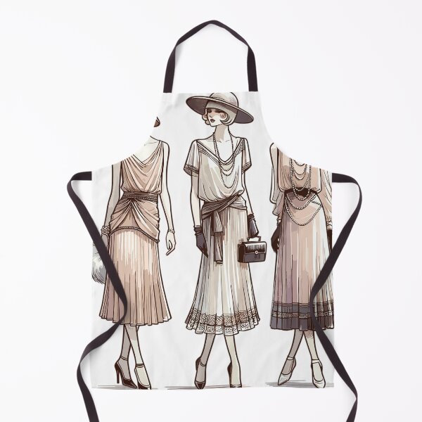 Item preview, Vintage Parisian fashion illustrations designed and sold by LongIslandDesgn.