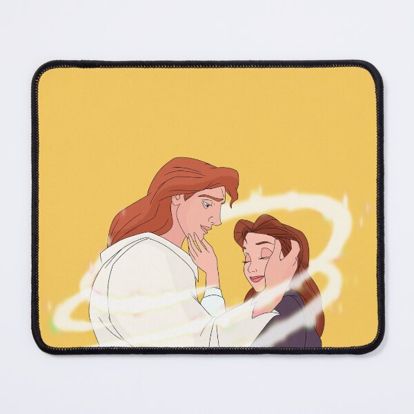 Item preview, Beauty and the Beast true love decal (yellow/gold background) designed and sold by EmiliaMoscovich.