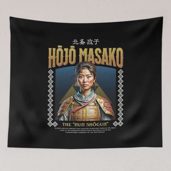 Item preview, Famous Samurai - Hōjō Masako designed and sold by GarmentMonkeyCo.
