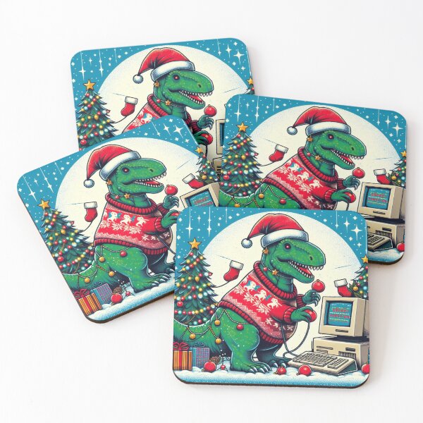 Item preview, xmas dino designed and sold by Greydate.