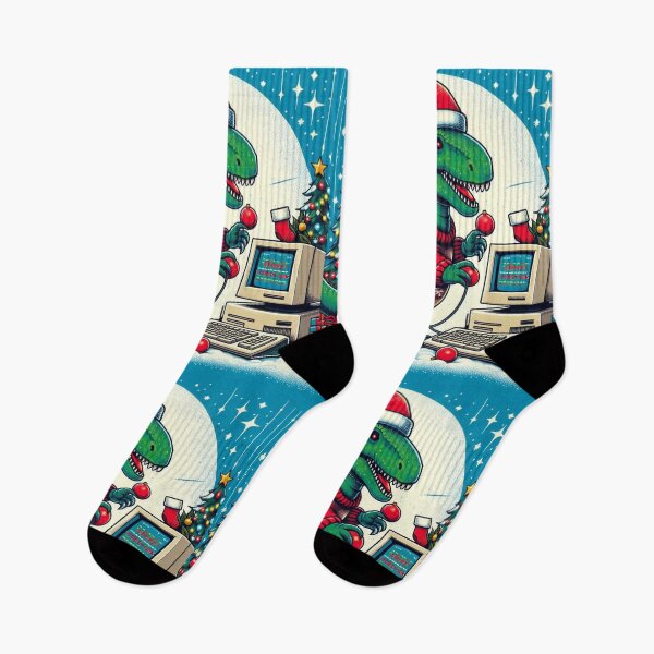 Item preview, xmas dino designed and sold by Greydate.