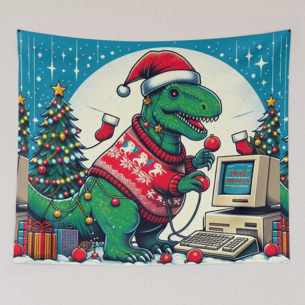 Item preview, xmas dino designed and sold by Greydate.