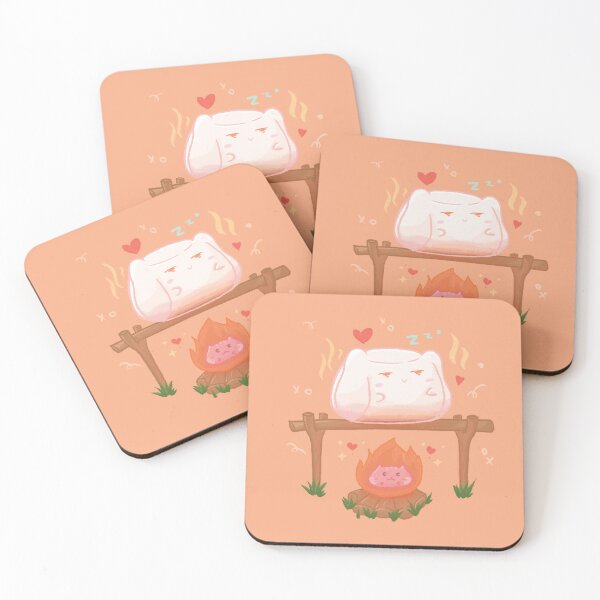 Item preview, Roasting a cozy toasty marshmallow  designed and sold by RubicoStudio.
