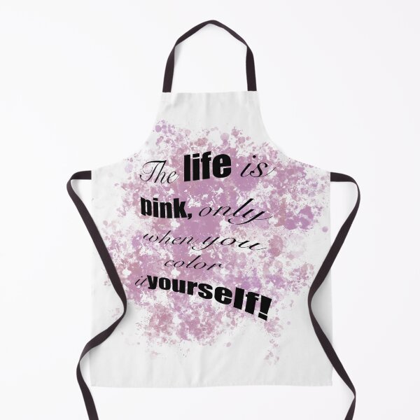 Item preview, Colorful Manifesto - 'Life in Pink' Inspirational Quote Art designed and sold by SmartDesignByBB.
