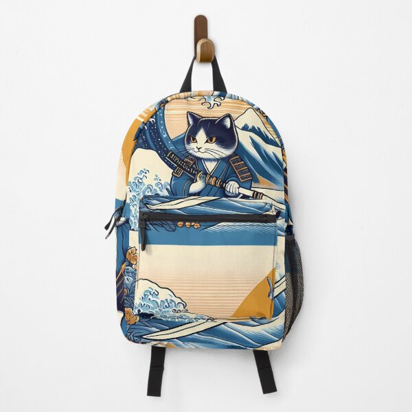 Item preview, Samurai Cats anime Watercolor landscape. iPhone and Samsung Galaxy case cover designed and sold by RoManSmArt.