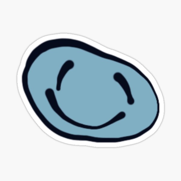 Blue Emoji Stickers for Sale