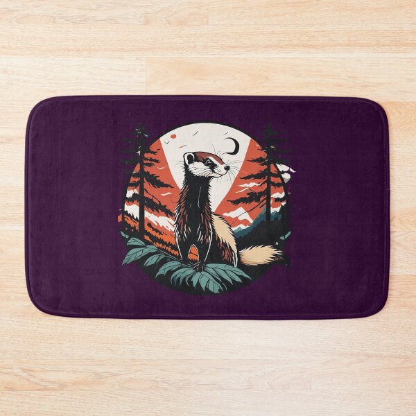Item preview, Ferret in the woods designed and sold by Corner-Distro.